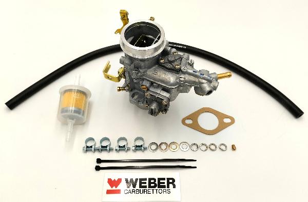 Kit Conversion WEBER Carburateur Ford  Motorcraft IV pour Ford 1.6 Xflow (OHV)  Capri 1970-72 ; Cortina/Taunus 1970-72