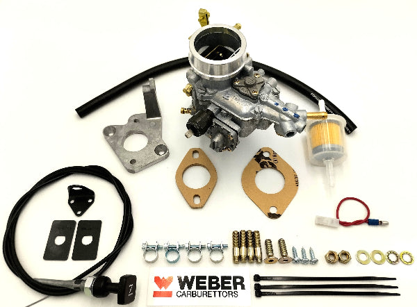 Kit Conversion WEBER Carburateur Ford Motorcraft VV 1.6 OHC Ford Transit 1981-1986 Boite Manuelle.