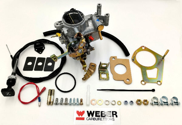 Kit Conversion WEBER Carburateur Ford Motorcraft VV 1.6 (1597cc) Escort CVH 1982-85 Boite manuelle