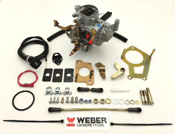 Kit Conversion WEBER Carburateur Ford Motorcraft VV 1.6 (1597cc) Escort CVH 1982-85 Boite Auto