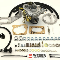 Kit Carburateur WEBER Conversion Zenith 2B2/2B5 VW Scirocco 1.6 (1595cc) 1975-83 Boite Auto