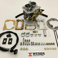 Kit conversion WEBER pour remplacement Carburateur Pierburg 2E2 Audi 80, VW Passat et VW Santana 1.6 1595cc 1983-1991 boite manuelle.