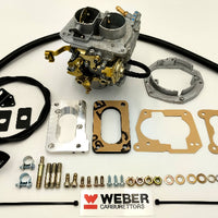 Kit conversion WEBER pour remplacement Carburateur Pierburg 2E3 Ford Sierra/Sapphire 1.8 (1796cc) CVH 1988 à 1992