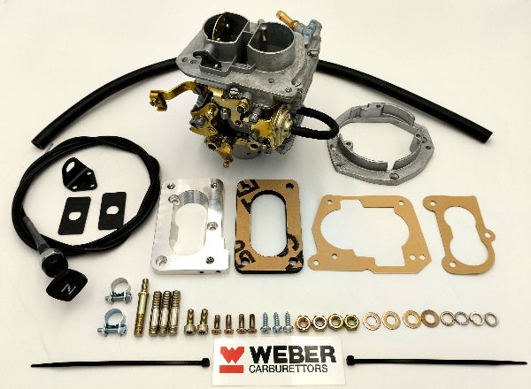 Kit conversion WEBER pour remplacement Carburateur Pierburg 2E3 Ford Sierra/Sapphire 1.8 (1796cc) CVH 1988 à 1992