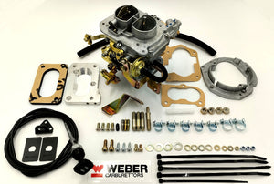 Kit conversion WEBER pour remplacement Carburateur Pierburg 2E3 Opel Kadett / Vectra et Vauxhall Astra / Cavalier 1.6 (1598cc) boite manuelle, 1986-91.