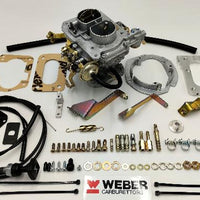 Kit conversion WEBER pour remplacement Carburateur Pierburg 2E2 VW Golf/Jetta/Scirocco 1.6 (1595cc) 1983-90 Boite Auto.