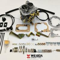 Kit conversion WEBER pour remplacement Carburateur Pierburg 2E2 VW Golf/Jetta/Scirocco 1.8 (1781cc) 1983-91 Boite Auto