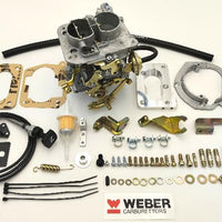 Kit conversion WEBER pour remplacement  Carburateur Pierburg 2E2 VW Golf/Jetta/Scirocco 1.6 (1595cc) 1983-90 Boite Manuelle.