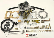 Kit conversion WEBER pour remplacement  Carburateur Pierburg 2E2 VW Golf/Jetta/Scirocco 1.6 (1595cc) 1983-90 Boite Manuelle.