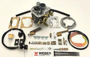 Kit conversion WEBER pour remplacement Carburateur Pierburg 2E2 Audi 80, VW Passat et VW Santana 1.6 1595cc 1983-1991 boite Auto