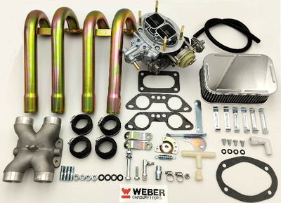 Kit Conversion WEBER Carburateur pour Flat 4 VW et Porsche 914 1.7/1.8/2.0