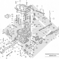 Levier Fast Idle Control Square Carburateur WEBER 28/30, 32, 32/36 DGV