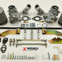 Kit Conversion 2 x Carburateurs WEBER 34 ICT Volkswagen Type 1 & Type 2